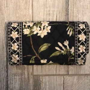 Vera Bradley Vintage Retired Jasmine Print Wallet